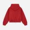 PRODUCTO 1 B Logo Red Zipped Hoodie