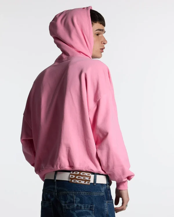 PRODUCTO 5 E STARS HOODIE PANTHER PINK
